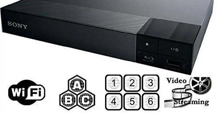 Region A B C Blu Ray Player