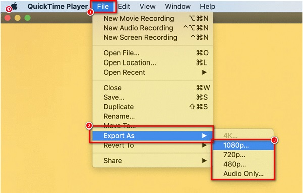 Resize Quicktime