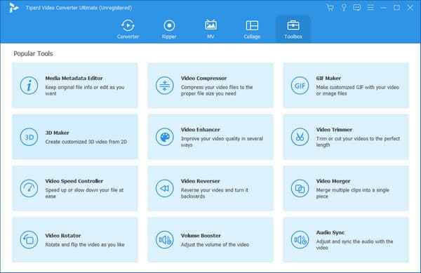 Tipard Video Converter Ultimate Toolbox