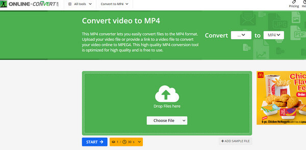 Online Convert Page